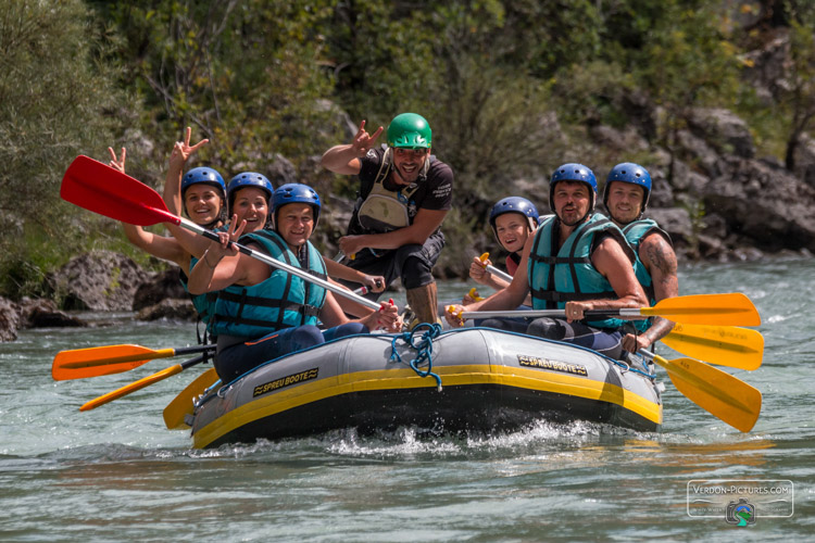 photo raft rafting verdon